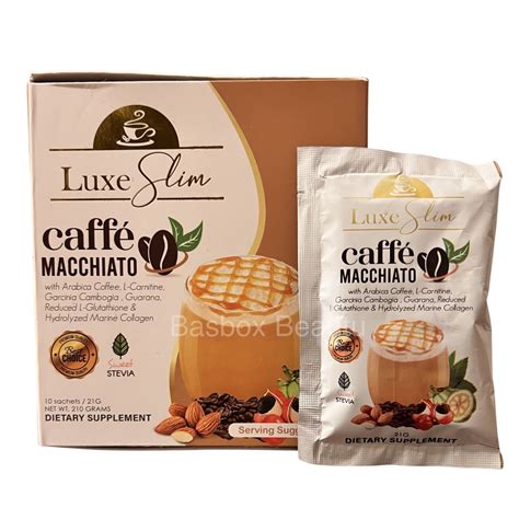 LUXE SLIM Caffe Macchiato, 10 Sachets - Walmart.com