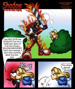 funny shadow - Shadow The Hedgehog Fan Art (29367217) - Fanpop