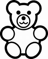 Bear Bold Line Coloring Page  Wecoloringpagecom sketch template