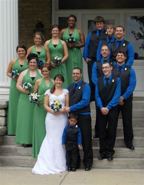 31 best images about Blue and Green Wedding on Pinterest