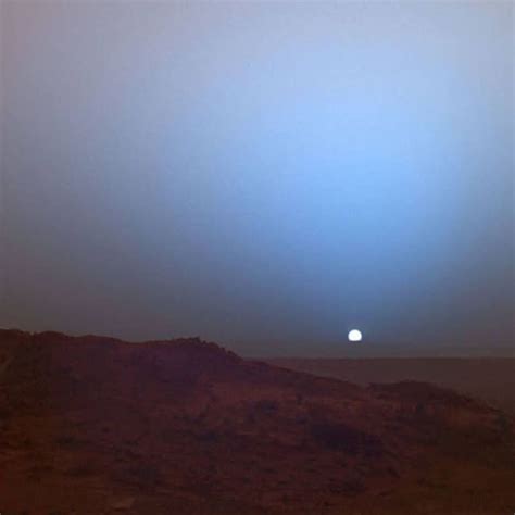 Sunset on Mars | Space images, Science and nature, Astronomy