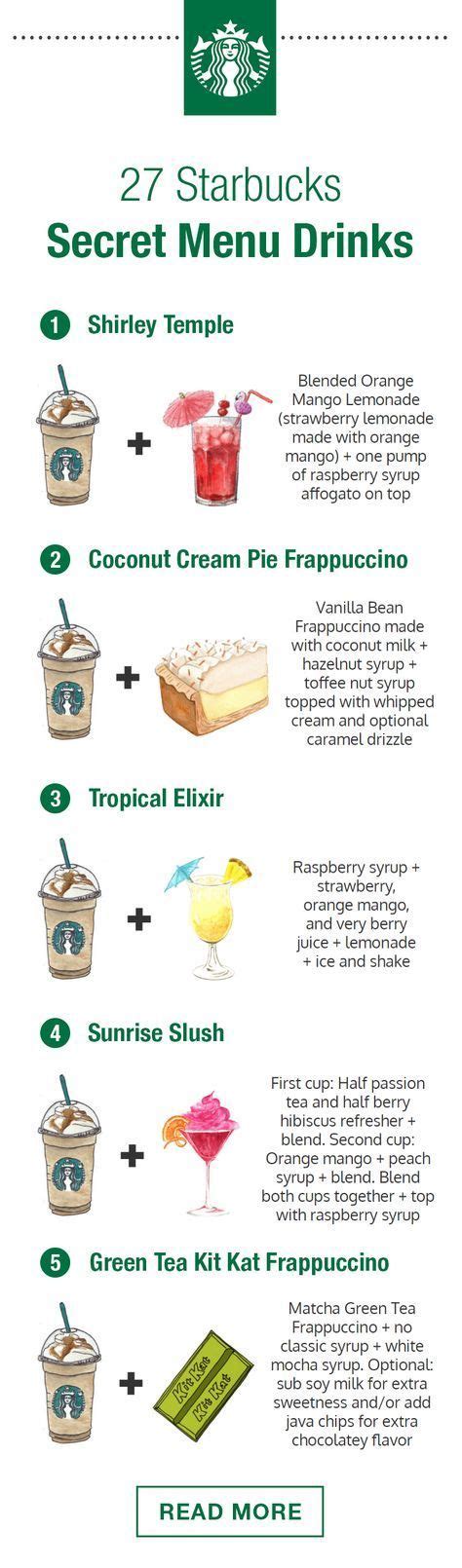 27 Starbucks Secret Menu Drinks You'll Be Ordering All Summer | Starbucks secret menu drinks ...