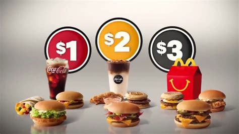 McDonald's $1 $2 $3 Dollar Menu TV Spot, 'Build Your Own Meal' - iSpot.tv