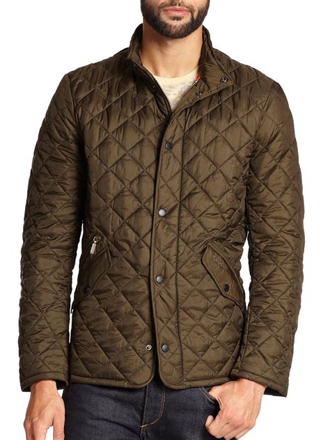 Lyst - Barbour Flyweight Quilted Jacket in Green for Men