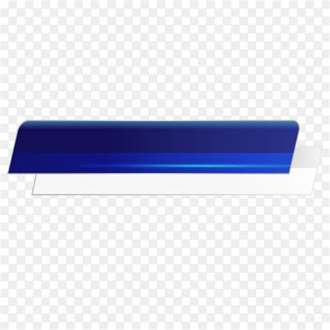 Blue banner on transparent background PNG - Similar PNG