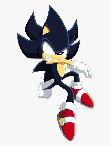 Transparent Dark Sonic Png - Shadow Dark Sonic The Hedgehog, Png ...