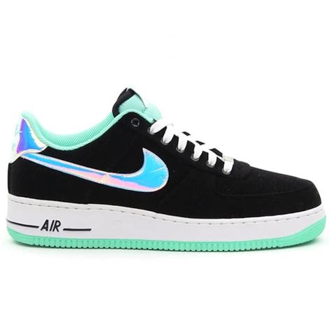 Nike Air Force 1 Low (Black/Green Glow)- SneakerFiles