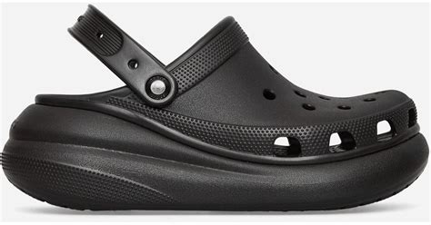 Crocs™ Classic Crush Clogs in Black for Men | Lyst UK