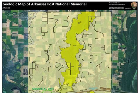 NPS Geodiversity Atlas—Arkansas Post National Memorial, Arkansas (U.S. National Park Service)