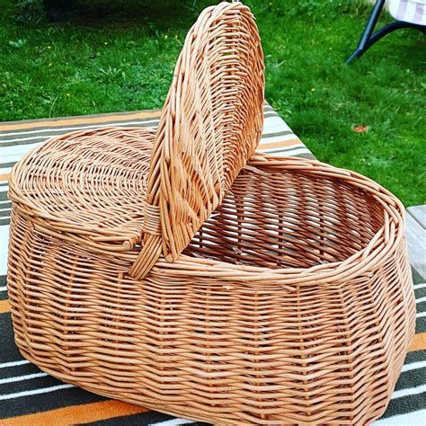 Oval Wicker Picnic Basket Ollie By Prestige Wicker