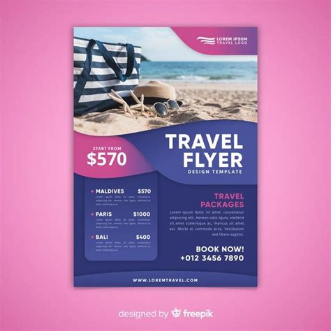 Download Travel Flyer Template for free | Travel brochure, Flyer, Travel brochure template