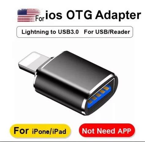 Generic Plastic Ios OTG Adapter, For Charging at Rs 120/piece in New ...