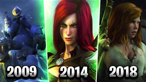 Evolution of League of Legends Cinematics 2009-2018 - All LOL ...