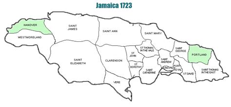 Transformation of the Parishes of Jamaica, 1572 to Present - Fiwi Roots