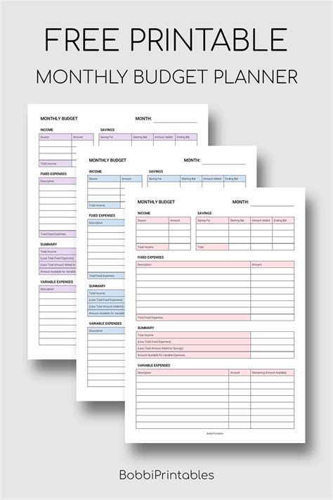 Budget Planner Finance Planner Monthly Budget Tracker Printable Planner Page Planner Insert A4 ...