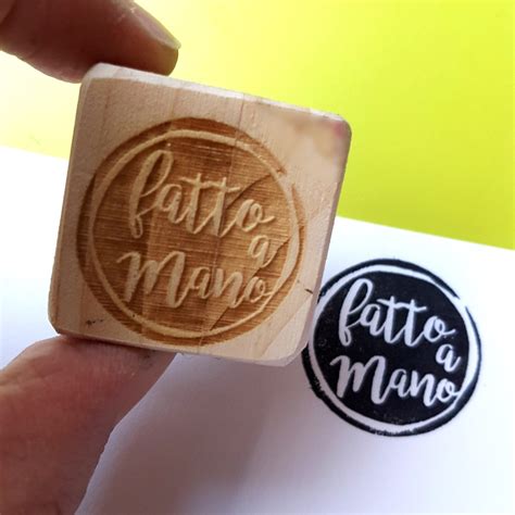 Fatto a Mano Stamp: Handmade Stamp, Label Stamp, Stamp Package, Tags Stamps, Tag, Stamp - Etsy