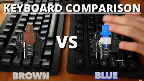 Cherry MX Blue vs Brown - What are The Best Keyboard Switches?