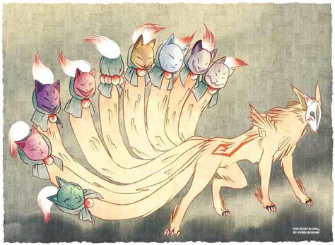 Okami - Ninetails | Okami, Amaterasu, Japanese mythology