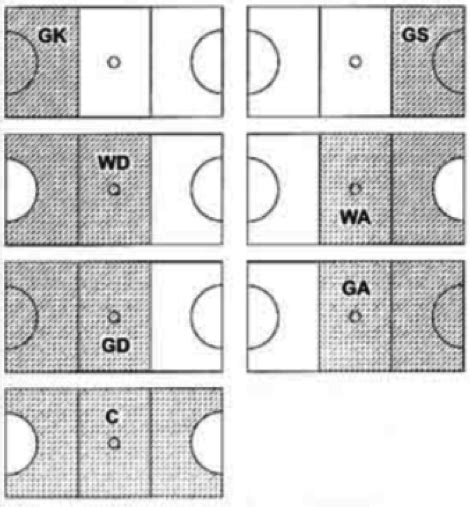 Netball Positions - Netball