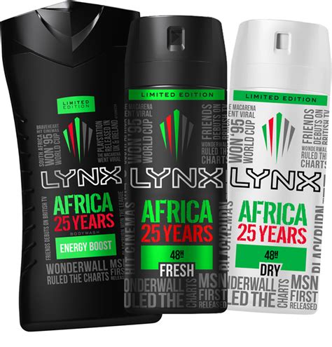 HOT SINCE ’95 – Lynx Africa celebrates 25 years with limited-edition range | Grocery Trader