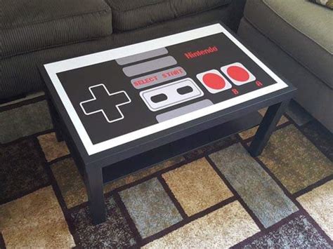 Handmade Nintendo NES Controller Coffee Table | Gadgetsin