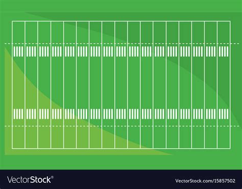 American football field Royalty Free Vector Image