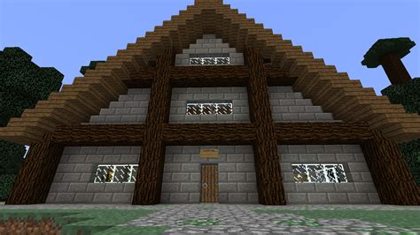 Stone house minecraft