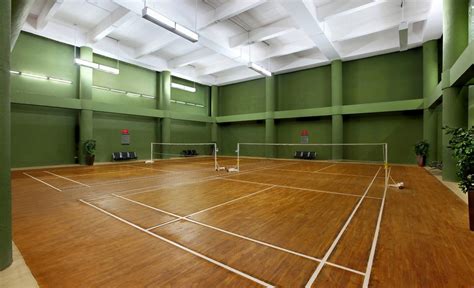 Indoor Badminton Court for Members | The Woodrose Club