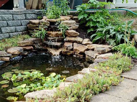 25 Small Ponds With Waterfalls Worth Adding to Your Yard