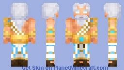 Zeus Remodel (Smite) Minecraft Skin