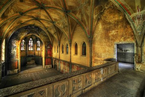 Convent with church | A view inside an old empty convent in … | Flickr