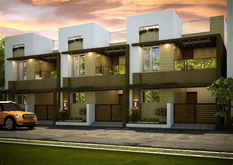 Modern Row House Plans - House Decor Concept Ideas