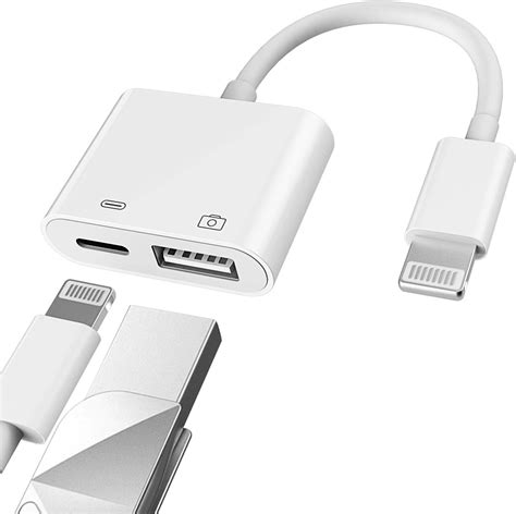 Amazon.com: Apple Certified Lightning Male to USB Female Adapter OTG ...