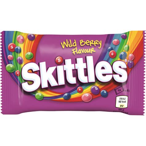 Skittles Wild Berry Sweets Bag 45 g ( Pack of 36 ) - Bulkco