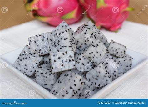 Dragon fruit stock image. Image of exotic, nutritious - 43122531