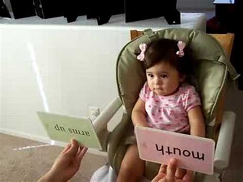 Baby Reading Flash cards - YouTube