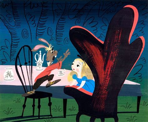 Alice in Wonderland - Mary Blair concept art - tea party | Alice in ...