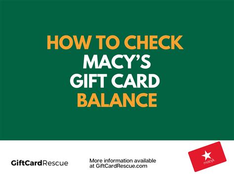 Macy’s Gift Card Balance (Plus, 15 Money-Saving Secrets at Macy's ...