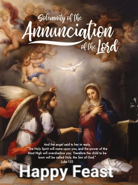 FEAST OF THE ANNUNCIATION - Prayers and Petitions