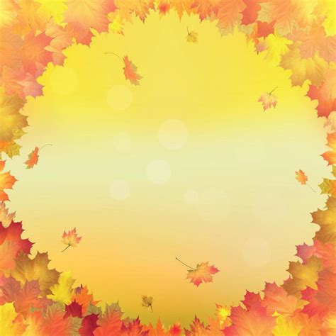 Red, orange, brown and yellow autumn leaves. Vector 3442674 Vector Art at Vecteezy