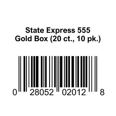 State Express 555 Gold - 200 ct. - Sam's Club