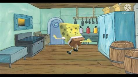 spongebob farts in krusty krab - YouTube