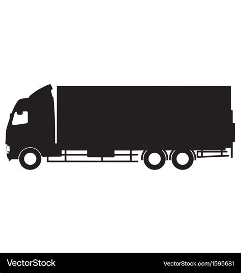 Truck Clipart Silhouette