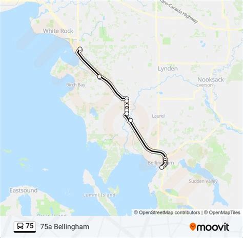 75 Route: Schedules, Stops & Maps - 75a Bellingham (Updated)