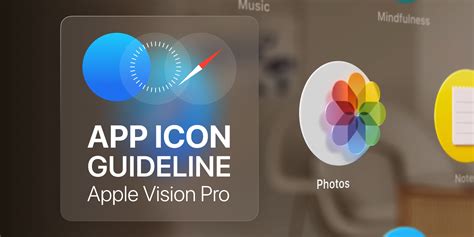 Apple Vision Pro - App Icons Guideline | Figma