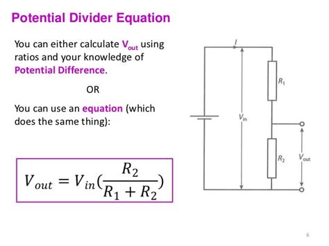 5.2 - Ammeters, Voltmeters & Potential Dividers