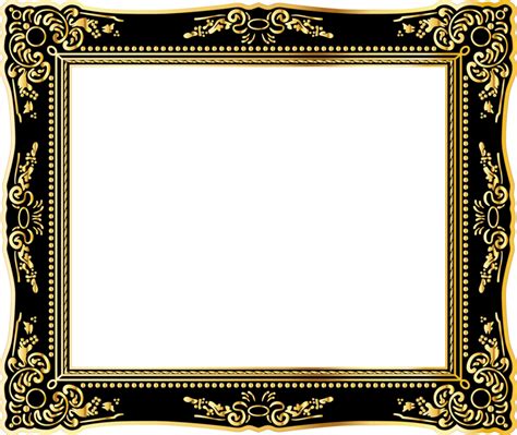 Clipart Images Of Antique Picture Frames