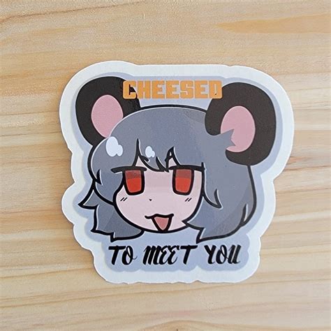 Cheesed to Meet You Sticker - Etsy