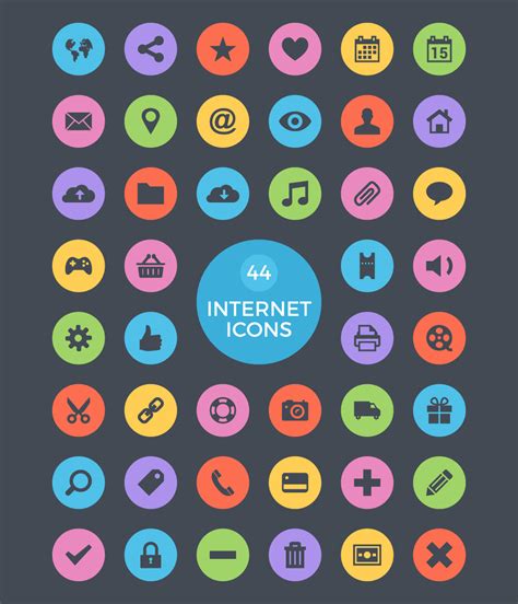 Free internet vector icons | Free vector icons