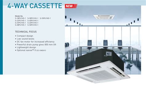 Mitsubishi Ceiling Cassette Catalogue | Shelly Lighting